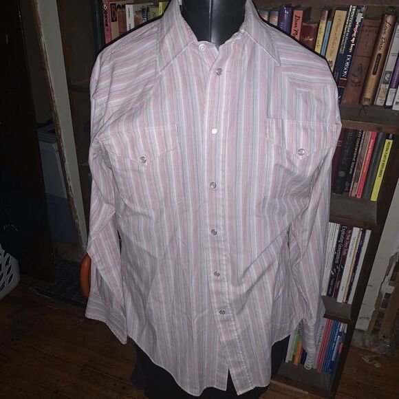 Flying R Ranchwear classic fit western classic fit made in the USA button down s - Picture 1 of 3